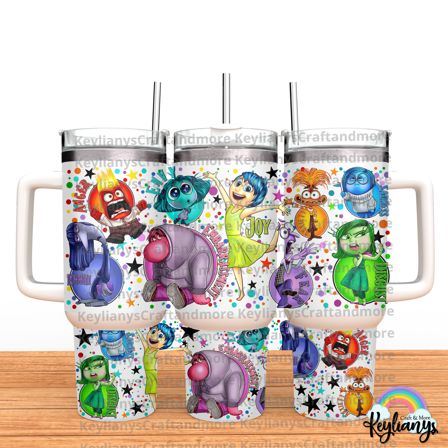 Inside out 40oz Quencher