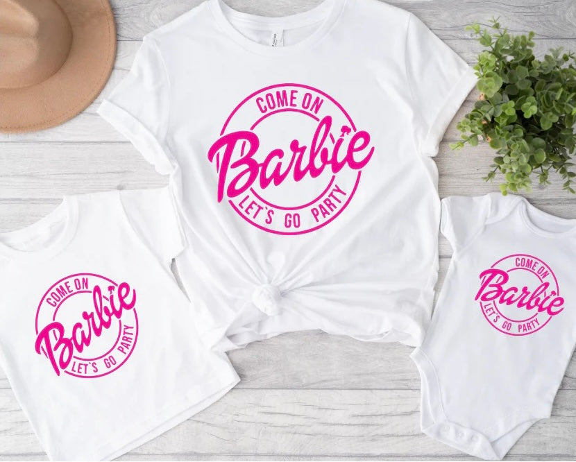 T shirt Barbie