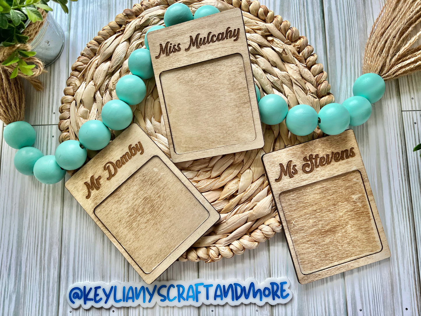 Wood Sticky Notes