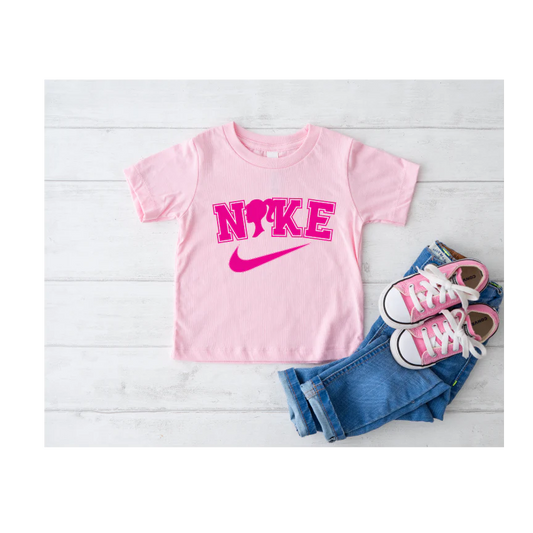 T shirt Yough Barbie Nike
